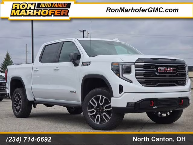 2026 Summit White GMC Sierra 1500 AT4 4X4 Truck