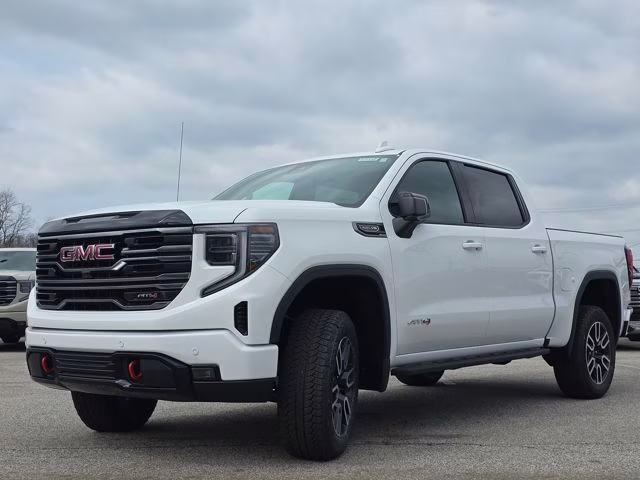 2026 Summit White GMC Sierra 1500 AT4 4X4 Truck