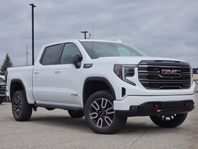 2026 Summit White GMC Sierra 1500 AT4 4X4 Truck