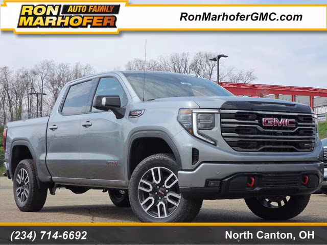 2026 Sterling Metallic GMC Sierra 1500 AT4 4X4 Truck