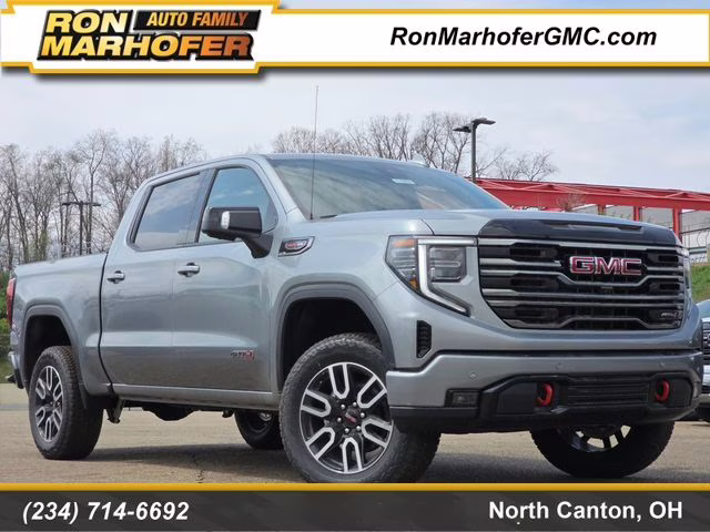 2026 Sterling Metallic GMC Sierra 1500 AT4 4X4 Truck