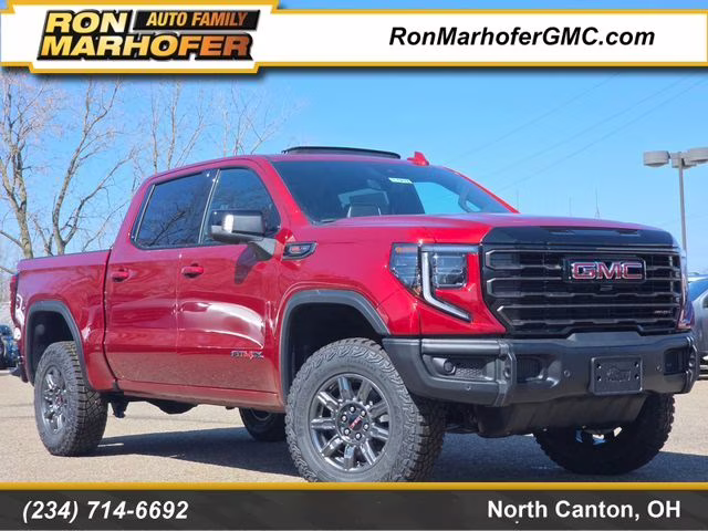 2026 Volcanic Red Tintcoat GMC Sierra 1500 AT4X 4X4 Truck