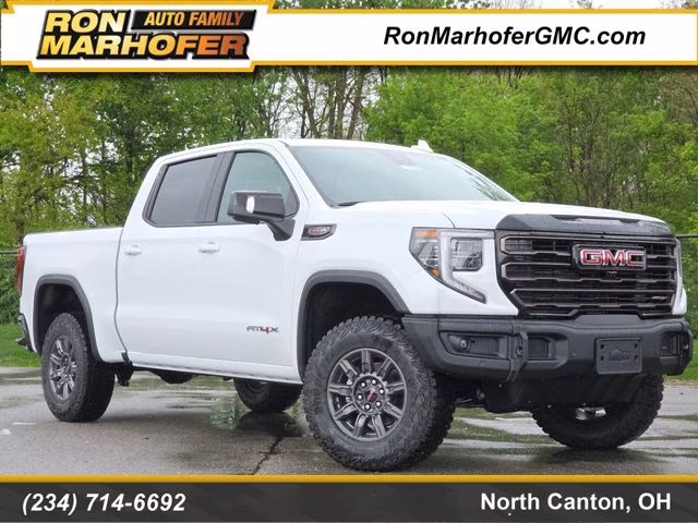2026 Summit White GMC Sierra 1500 AT4X 4X4 Truck