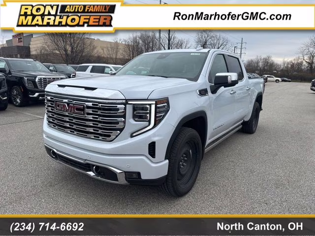 2026 Glacier White Tricoat GMC Sierra 1500 Denali 4X4 Truck