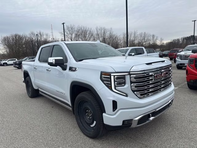 2026 Glacier White Tricoat GMC Sierra 1500 Denali 4X4 Truck