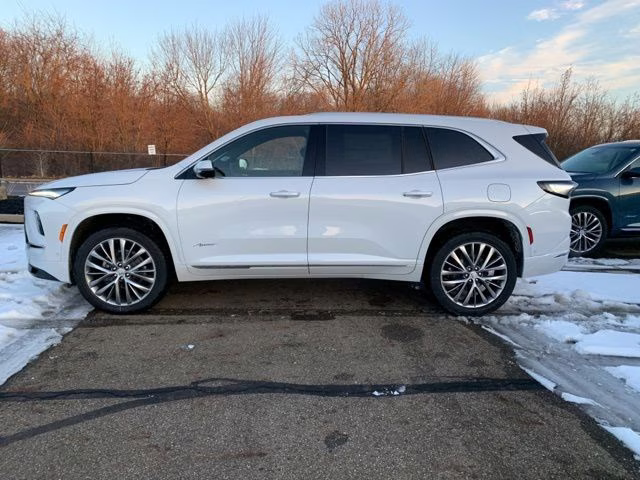 2026 Iridescent White Tricoat Buick Enclave Avenir AWD SUV