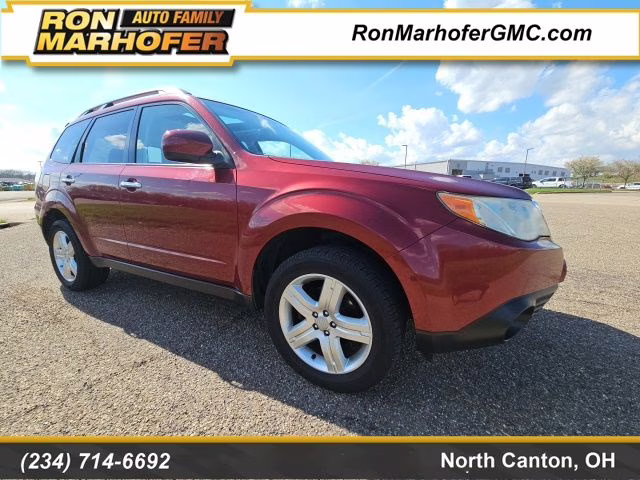 2010 Camellia Red Pearl Subaru Forester 2.5X AWD SUV