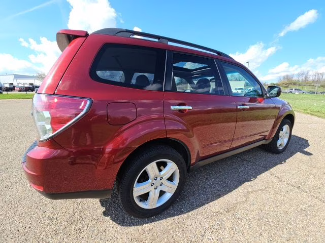2010 Camellia Red Pearl Subaru Forester 2.5X AWD SUV