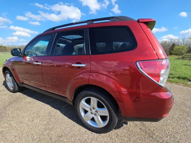 2010 Camellia Red Pearl Subaru Forester 2.5X AWD SUV