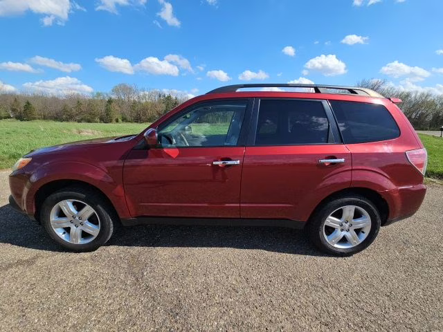 2010 Camellia Red Pearl Subaru Forester 2.5X AWD SUV
