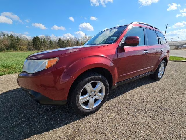 2010 Camellia Red Pearl Subaru Forester 2.5X AWD SUV