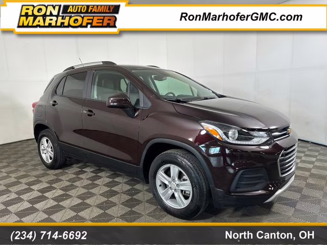 2022 Black Cherry Metallic Chevrolet Trax LT AWD SUV