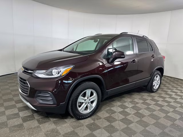 2022 Black Cherry Metallic Chevrolet Trax LT AWD SUV