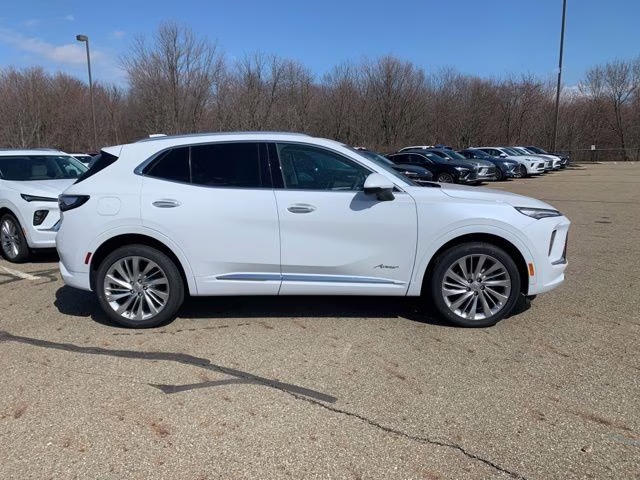 2026 Iridescent White Tricoat Buick Envision Avenir AWD SUV