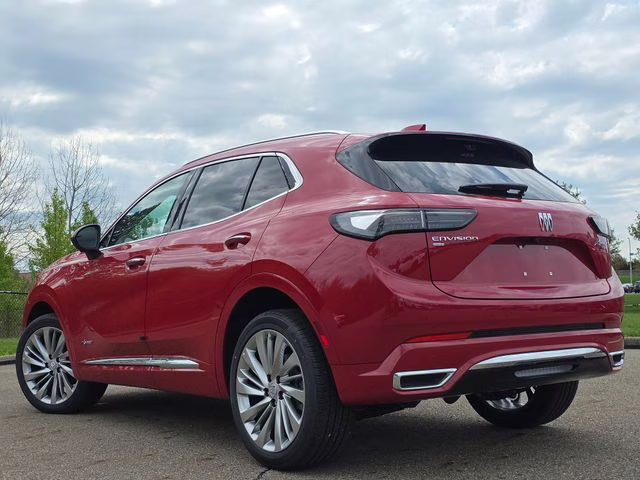 2026 Brilliant Red Buick Envision Avenir AWD SUV