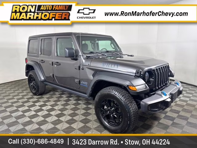 2023 Granite Crystal Metallic Clearcoat Jeep Wrangler Base 4xe 4X4 SUV