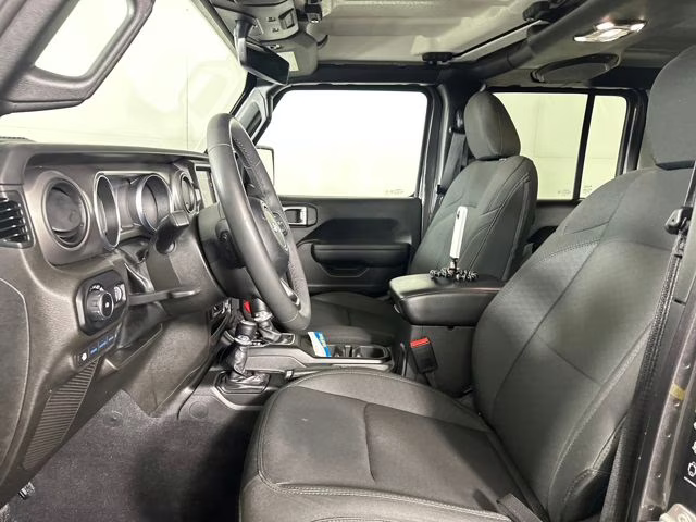 2023 Granite Crystal Metallic Clearcoat Jeep Wrangler Base 4xe 4X4 SUV
