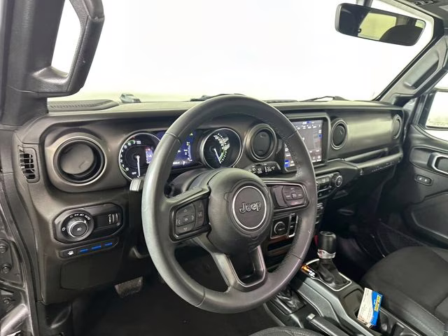 2023 Granite Crystal Metallic Clearcoat Jeep Wrangler Base 4xe 4X4 SUV