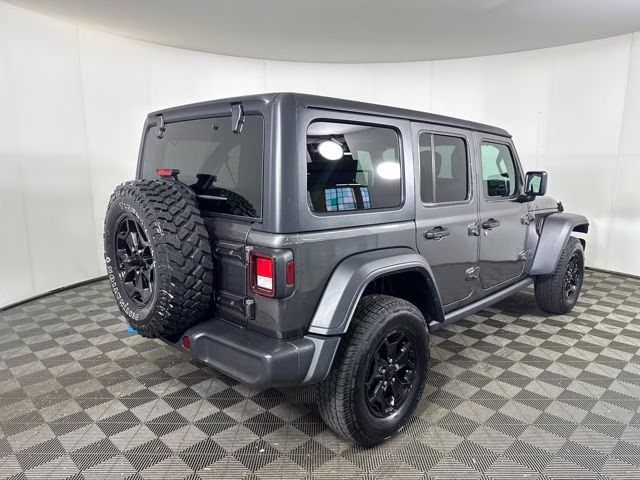 2023 Granite Crystal Metallic Clearcoat Jeep Wrangler Base 4xe 4X4 SUV