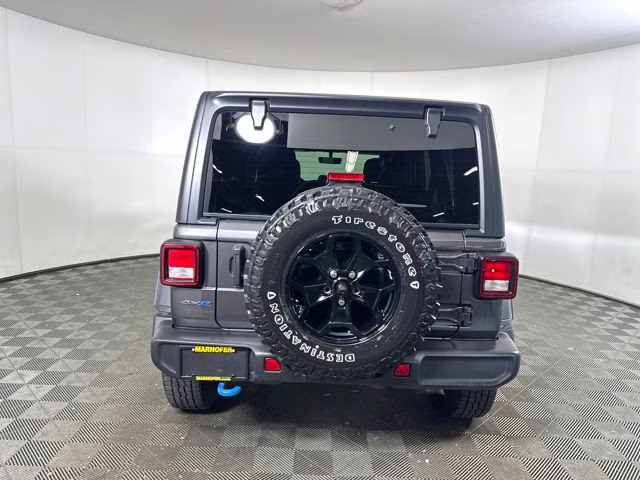 2023 Granite Crystal Metallic Clearcoat Jeep Wrangler Base 4xe 4X4 SUV