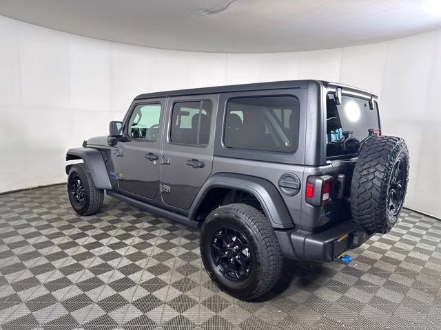 2023 Granite Crystal Metallic Clearcoat Jeep Wrangler Base 4xe 4X4 SUV
