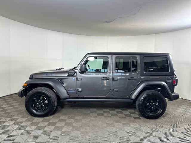2023 Granite Crystal Metallic Clearcoat Jeep Wrangler Base 4xe 4X4 SUV