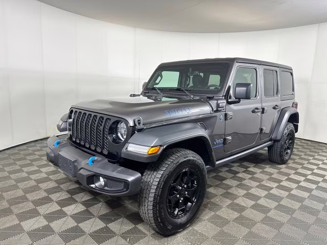 2023 Granite Crystal Metallic Clearcoat Jeep Wrangler Base 4xe 4X4 SUV