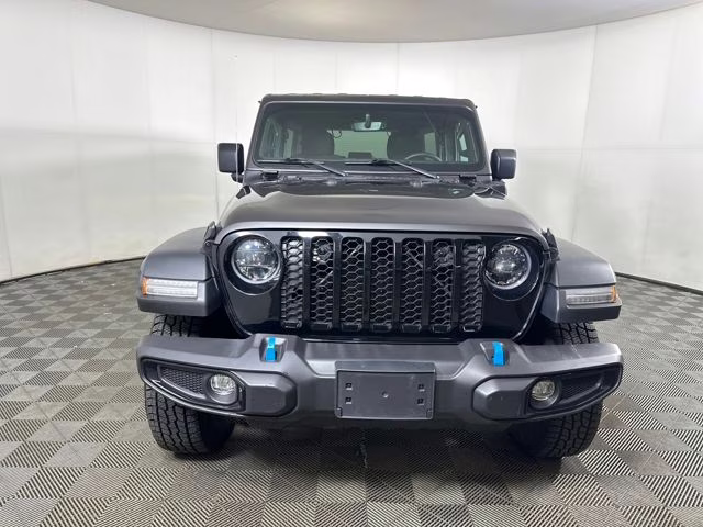 2023 Granite Crystal Metallic Clearcoat Jeep Wrangler Base 4xe 4X4 SUV