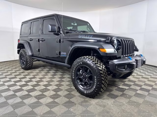 2023 Black Clearcoat Jeep Wrangler Base 4xe 4X4 SUV