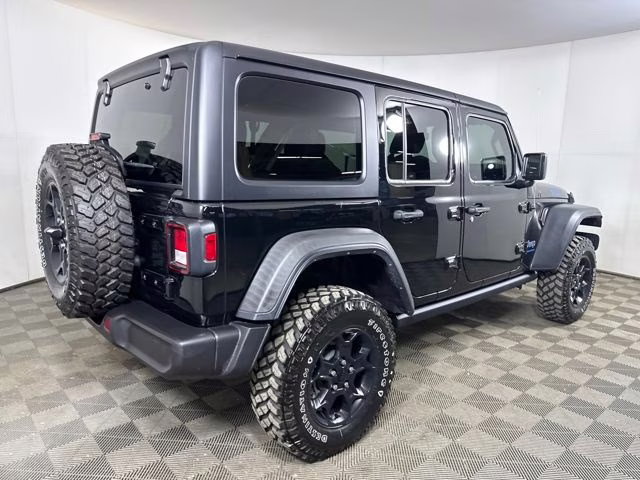 2023 Black Clearcoat Jeep Wrangler Base 4xe 4X4 SUV