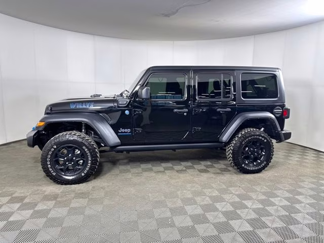 2023 Black Clearcoat Jeep Wrangler Base 4xe 4X4 SUV