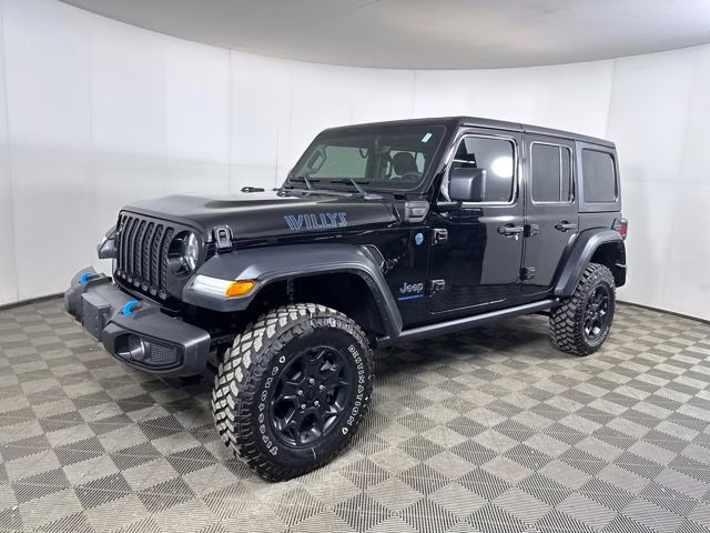 2023 Black Clearcoat Jeep Wrangler Base 4xe 4X4 SUV