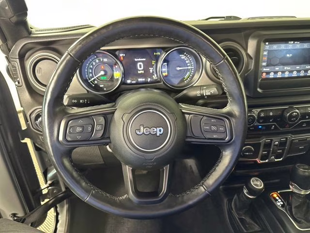 2023 Sting-Gray Clearcoat Jeep Wrangler Base 4xe 4X4 SUV