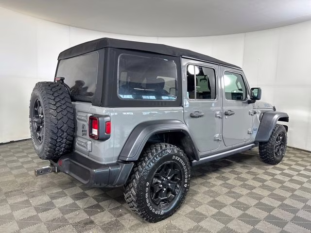 2023 Sting-Gray Clearcoat Jeep Wrangler Base 4xe 4X4 SUV