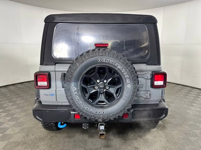 2023 Sting-Gray Clearcoat Jeep Wrangler Base 4xe 4X4 SUV