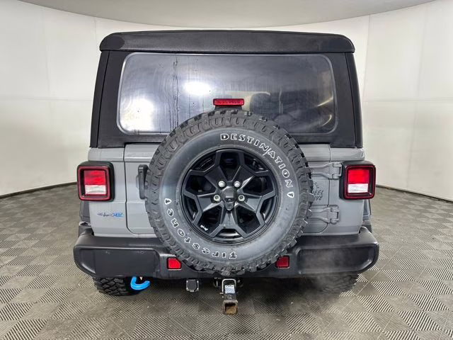 2023 Sting-Gray Clearcoat Jeep Wrangler Base 4xe 4X4 SUV