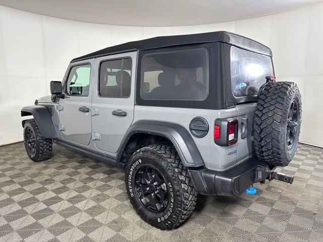 2023 Sting-Gray Clearcoat Jeep Wrangler Base 4xe 4X4 SUV