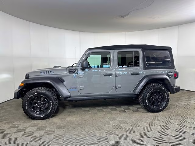 2023 Sting-Gray Clearcoat Jeep Wrangler Base 4xe 4X4 SUV