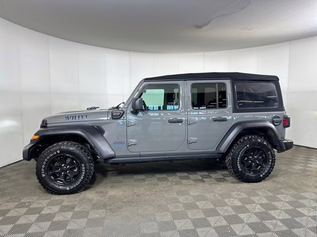 2023 Sting-Gray Clearcoat Jeep Wrangler Base 4xe 4X4 SUV