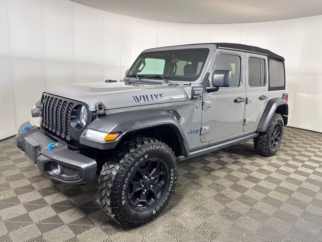 2023 Sting-Gray Clearcoat Jeep Wrangler Base 4xe 4X4 SUV