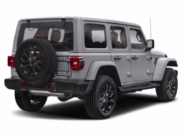 2022 Silver Zynith Clearcoat Jeep Wrangler Unlimited Sahara 4xe 4X4 SUV