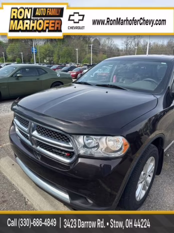 2013 Rugged Brown Pearlcoat Dodge Durango Crew AWD SUV