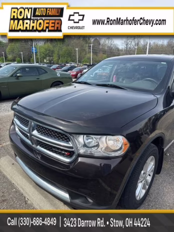 2013 Rugged Brown Pearlcoat Dodge Durango Crew AWD SUV