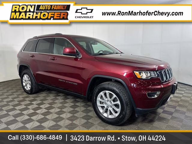 2021 Velvet Red Pearlcoat Jeep Grand Cherokee Laredo X 4X4 SUV
