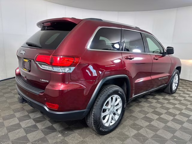 2021 Velvet Red Pearlcoat Jeep Grand Cherokee Laredo X 4X4 SUV