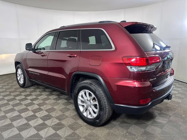 2021 Velvet Red Pearlcoat Jeep Grand Cherokee Laredo X 4X4 SUV