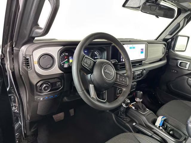 2024 Black Clearcoat Jeep Wrangler Sport S 4xe 4X4 SUV