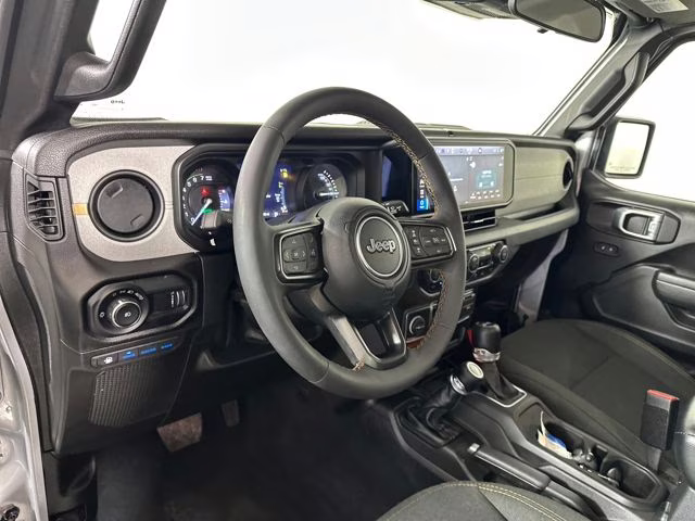 2024 Silver Zynith Clearcoat Jeep Wrangler Sport S 4xe 4X4 SUV