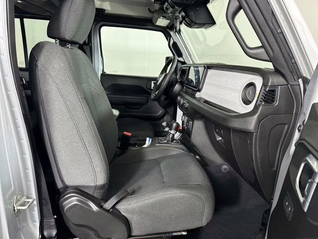 2024 Silver Zynith Clearcoat Jeep Wrangler Sport S 4xe 4X4 SUV