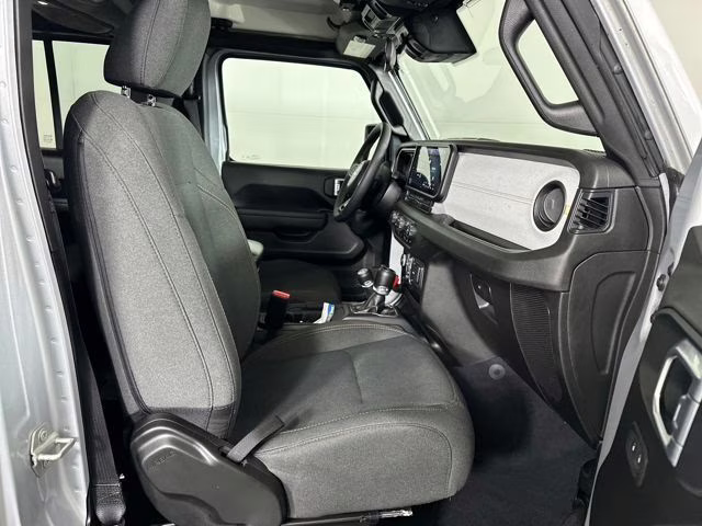 2024 Silver Zynith Clearcoat Jeep Wrangler Sport S 4xe 4X4 SUV
